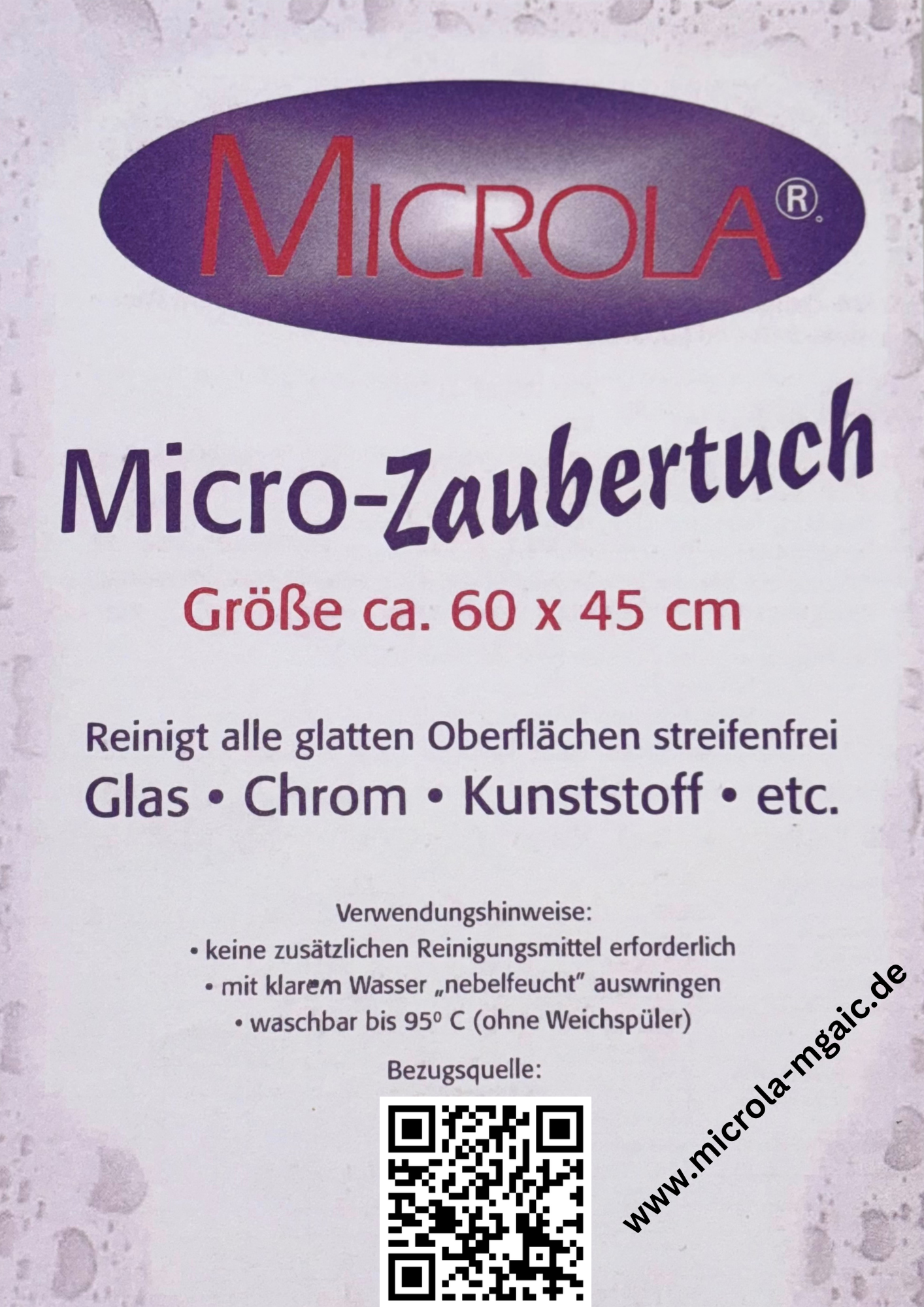 10 set Zaubertuch 2Blau 2Weiß 2Gelb 2Rosa 2Grün Microla Magic